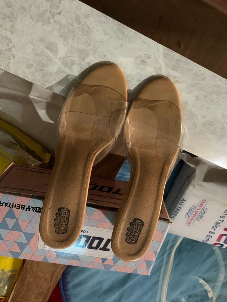 Transparent Sandals