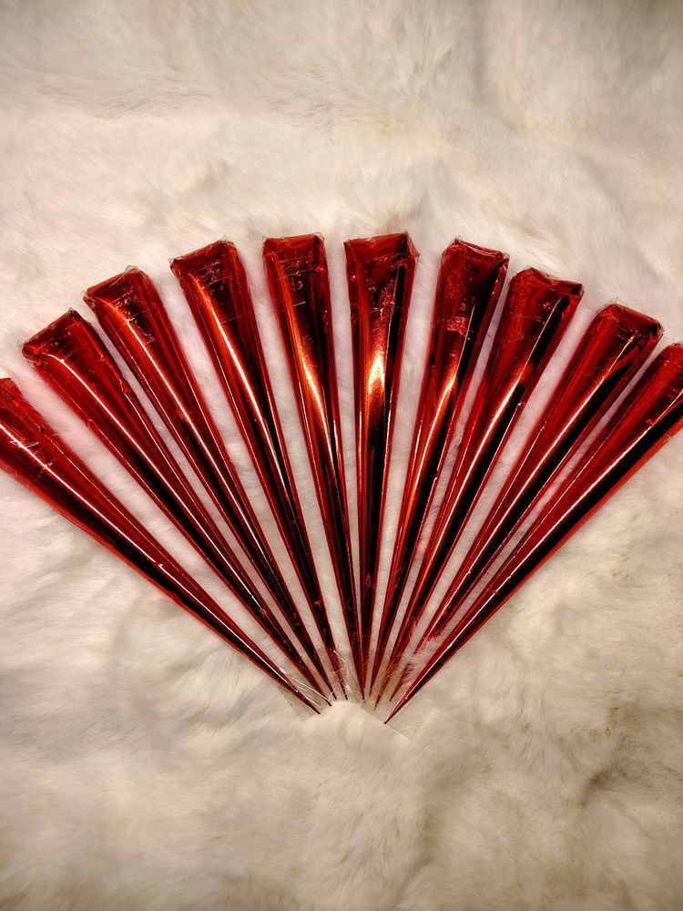 Organic Henna Cones - Set of 10