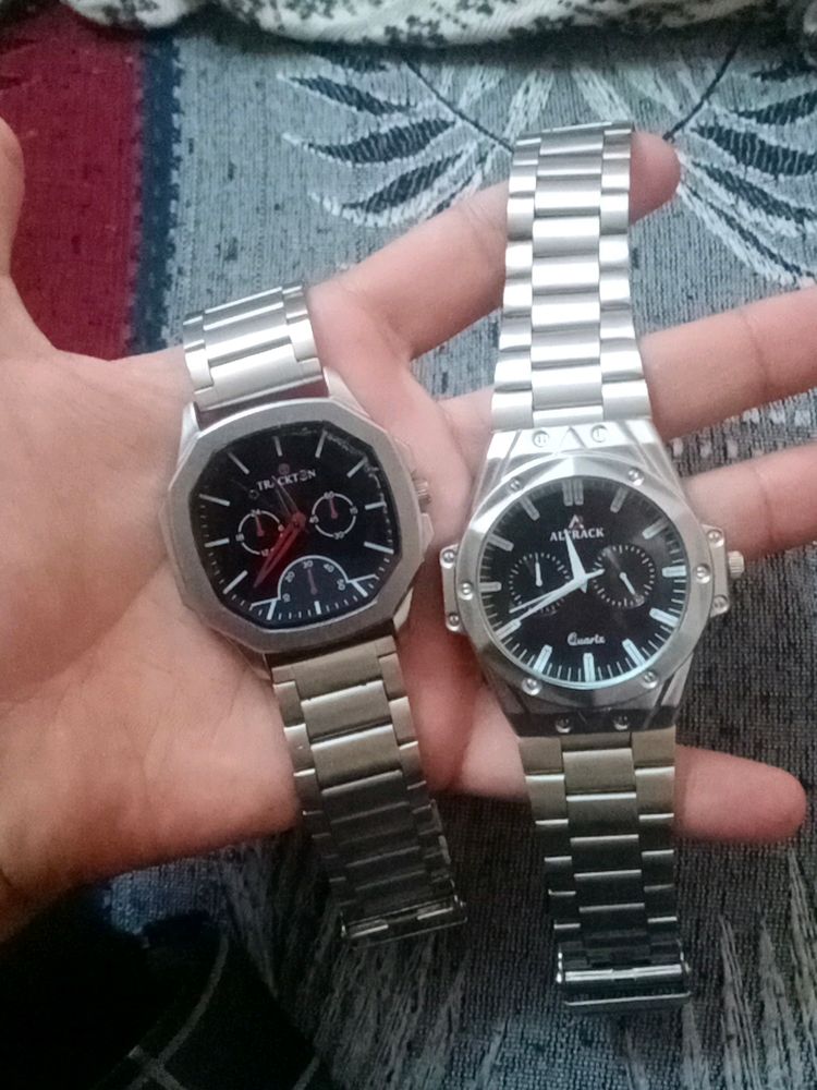 2 Watch Best Quality No Used