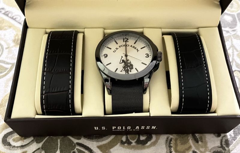 U.S. Polo Assn. Watch Set