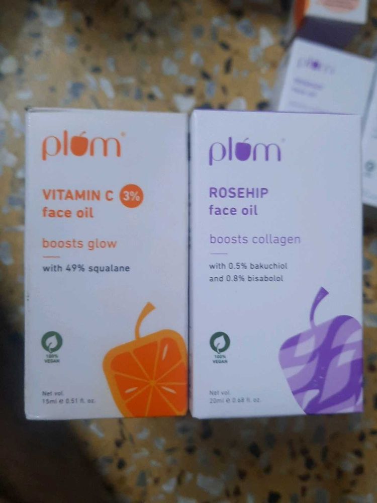 Plum Face Oil Duo