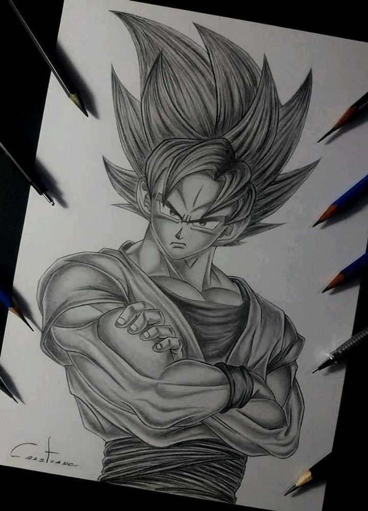 Goku Drawing