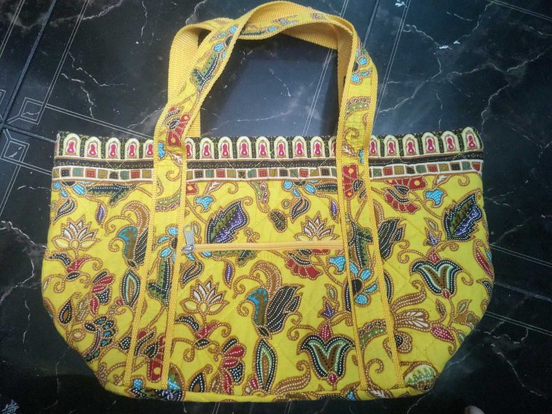 Singapore Batik Women Shopping Tote Bag (Medium)