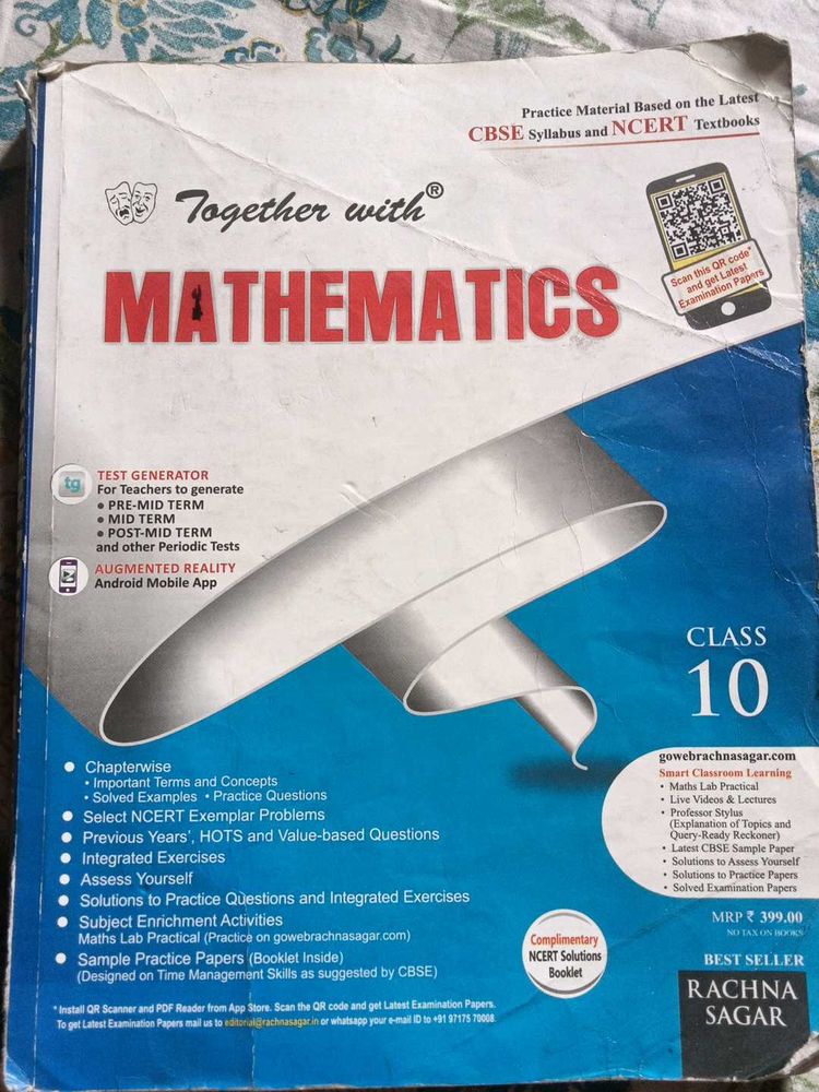 Maths Book Rachna Sagar Class 10 Best