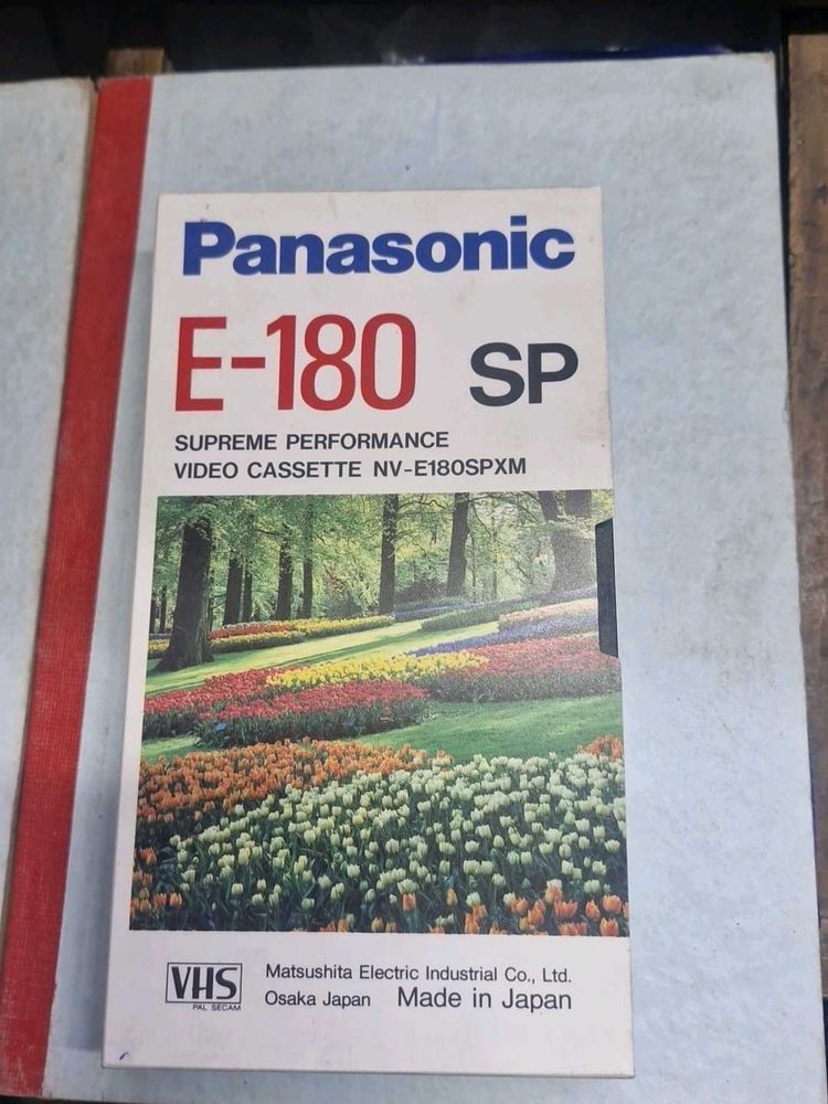 Panasonic E-180 SP VHS Tape