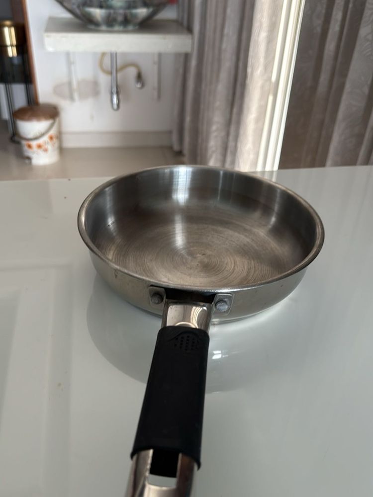 Stainless Steel Frying Pan Of presige platina