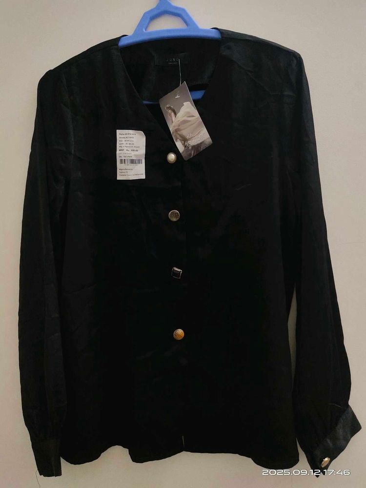 Elegant Black Shirt - M/L