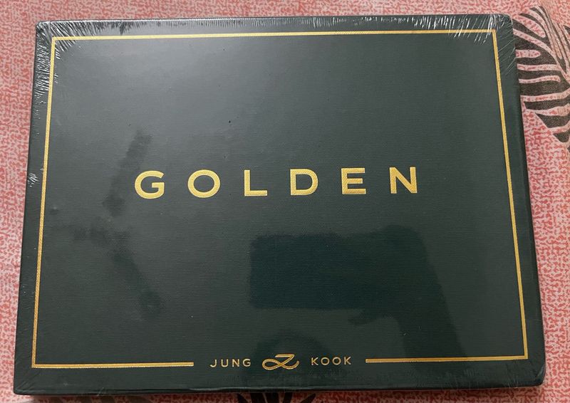 Official Jungkook Golden Album Sealed
