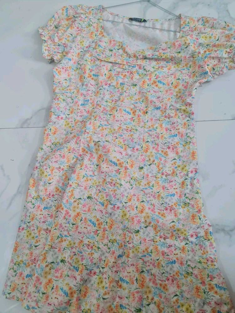 Multicolor Casual Dress