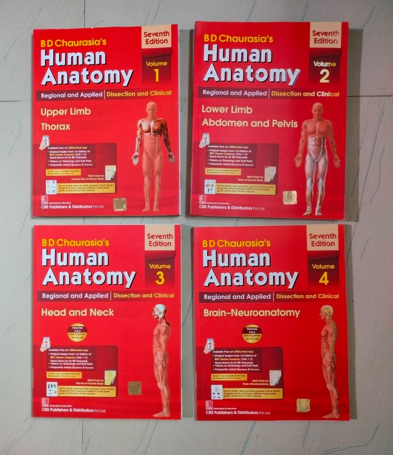 SALE!!!! BD  CHAURASIA Human Anatomy