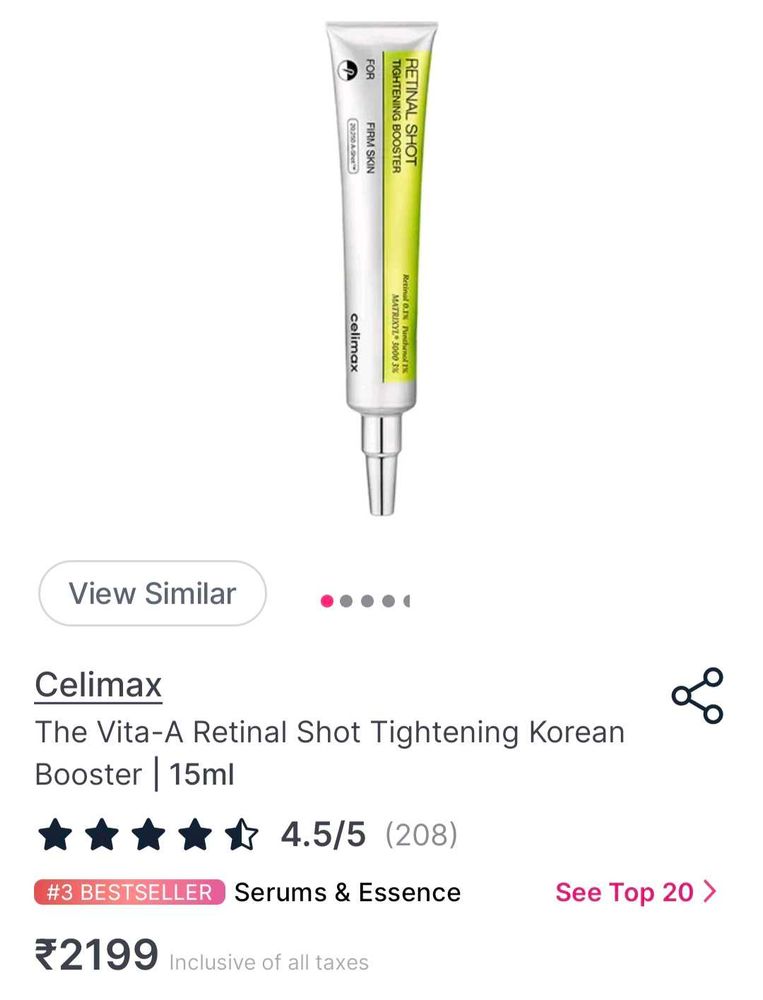 Celimax Retinal Shot Booster
