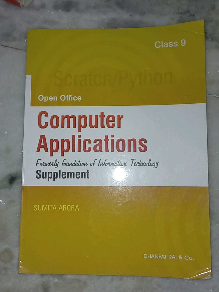 Computer Applications Supplement for class 9