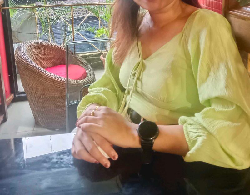A Lemon Green Top Used Only Once