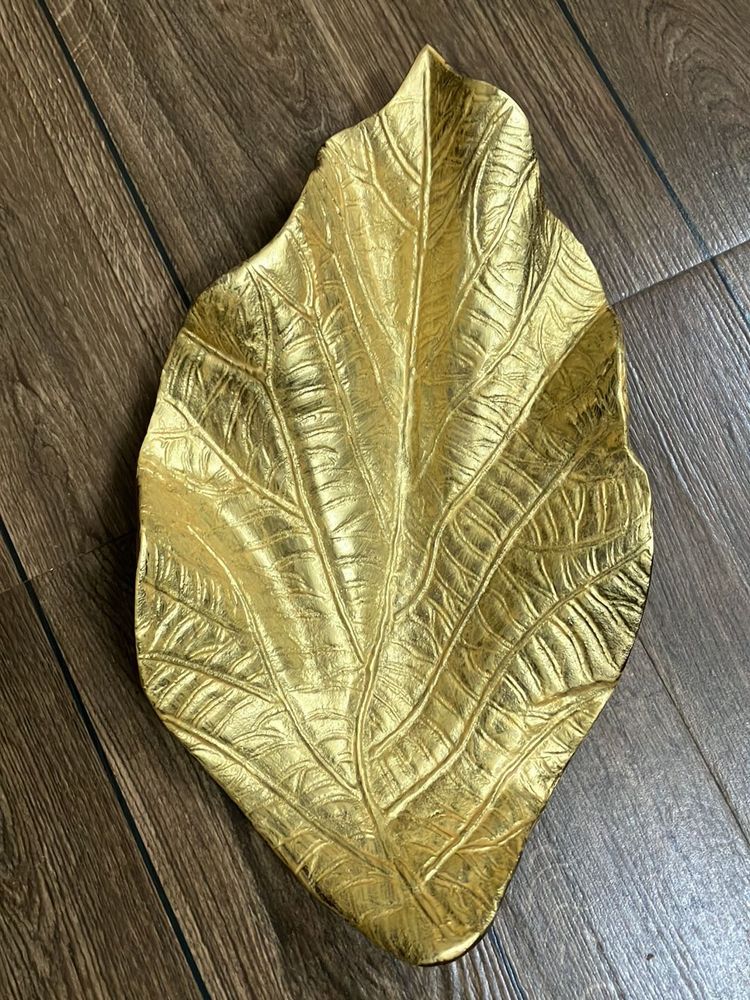 Gold Leaf Tray