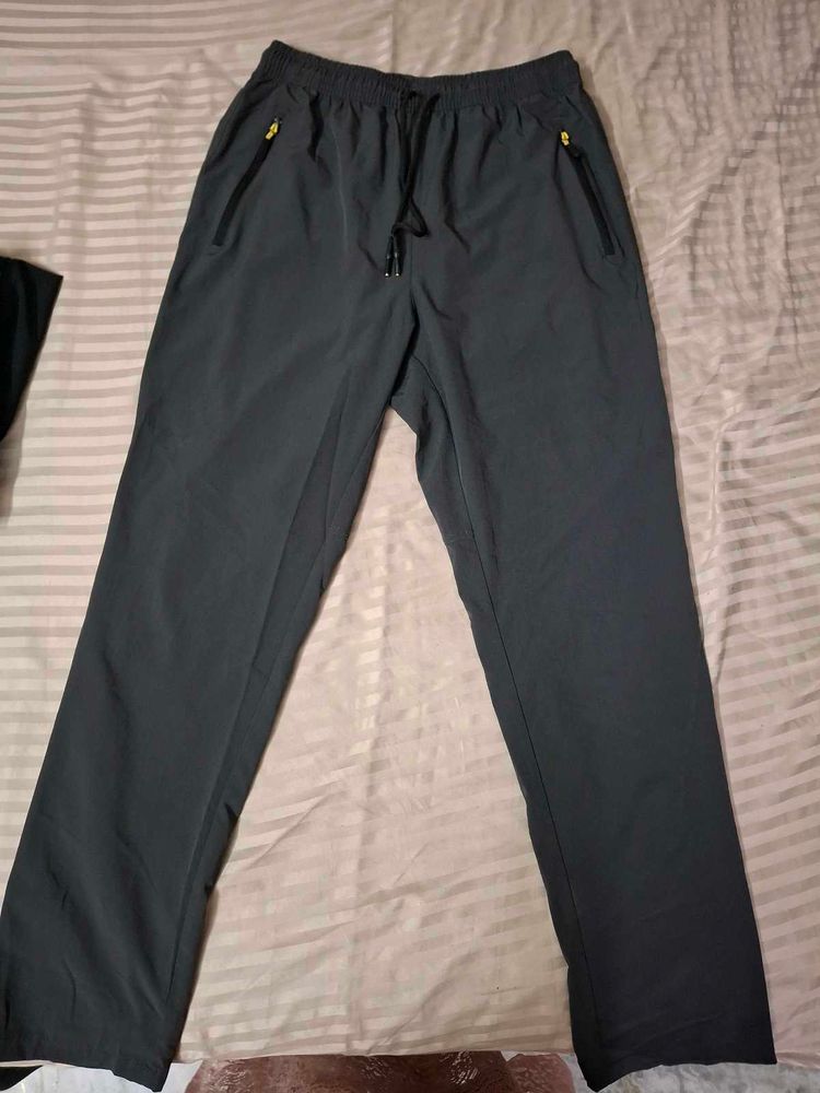 Men&#39;s Gray Athletic Pants