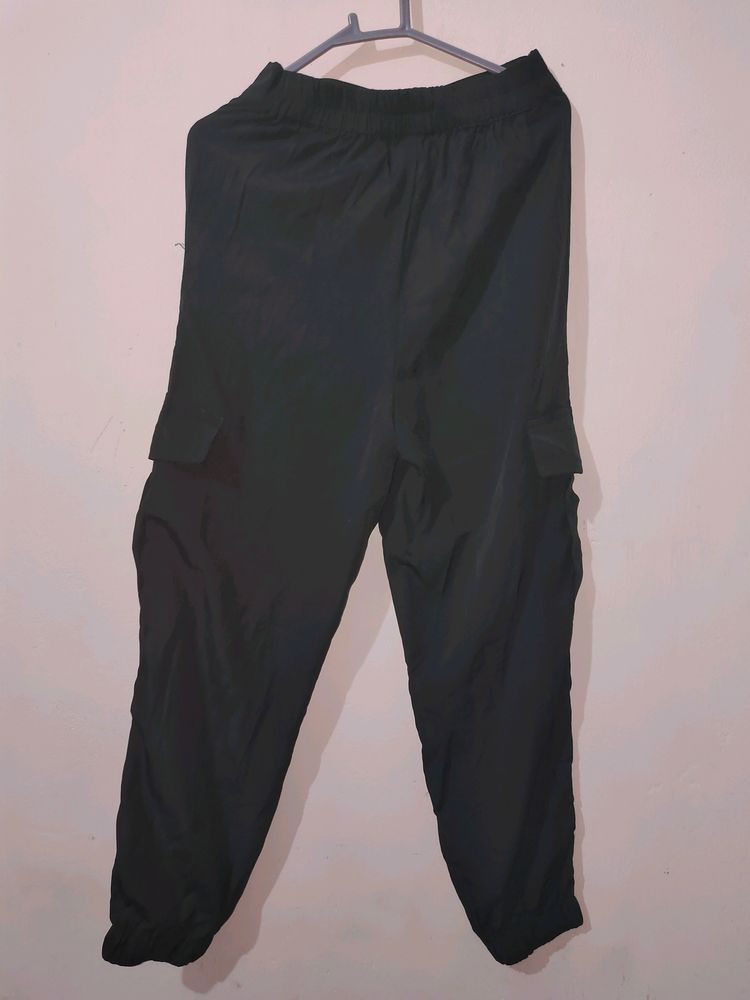 Street Style Store (SSS) - Korean Black Cargo Jogg
