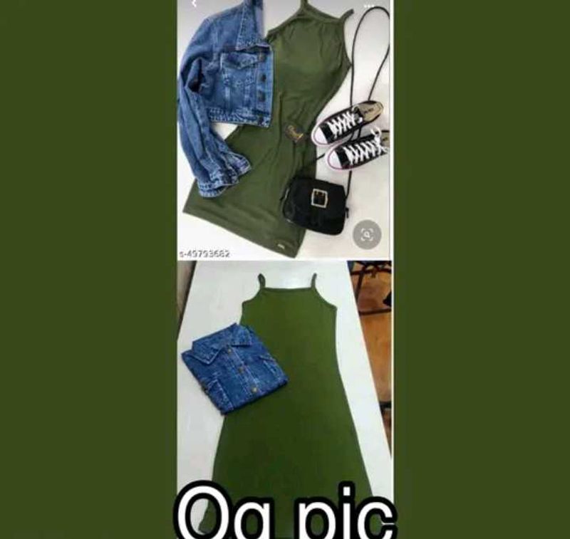 Green  Bodycon Dress 👗