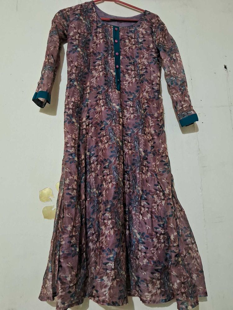 Floral Print Kurta