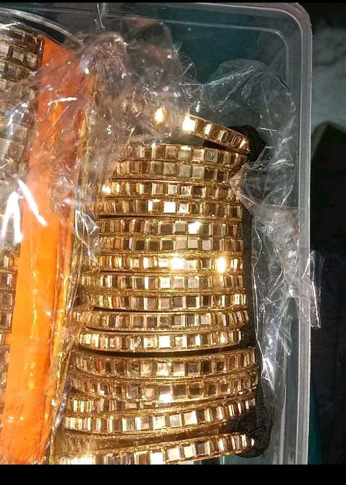 Golden Bangles New on Sale 😱 50%off
