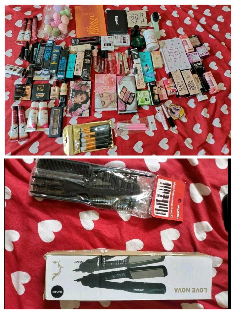 Makeup Items &amp;Hair Appliances