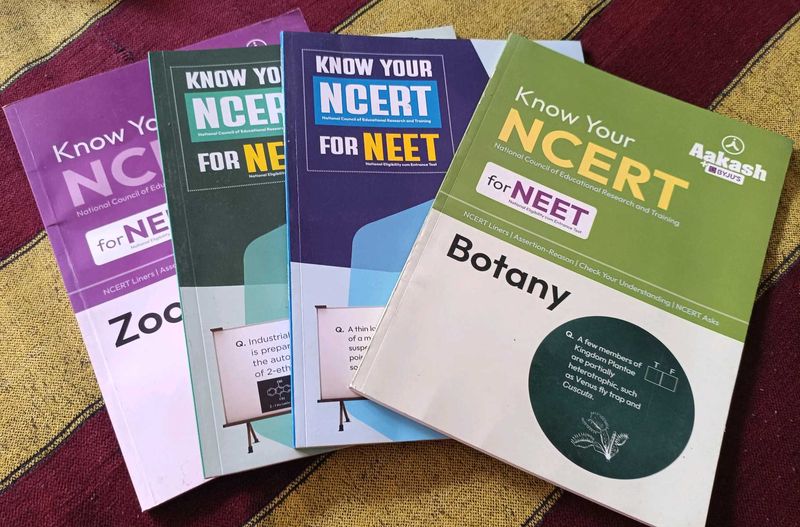 know your ncert NEET Books - Aakash Institute