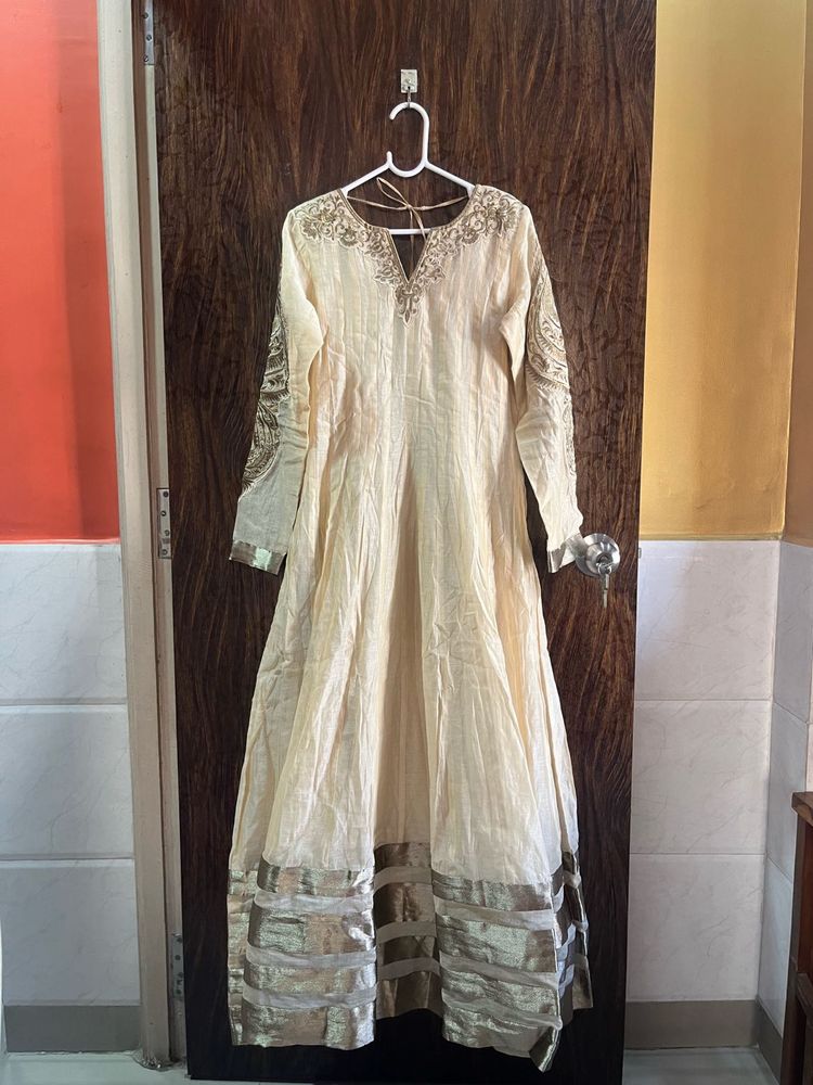 34 bust 3 piece anarkali kurta set for women