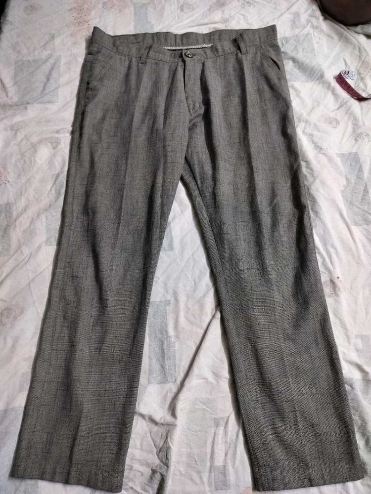 Gray Formal Pants