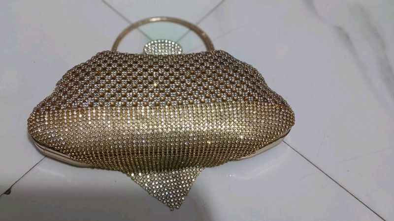 Bridal Shimmer Clutch