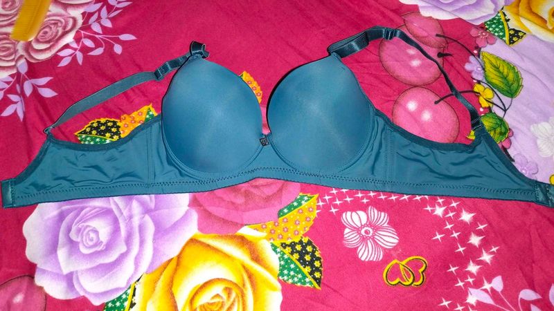Comfortable Blue Bra