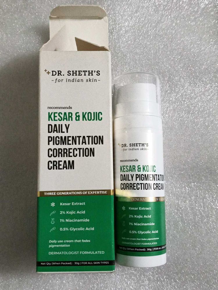 Dr. Sheth&#39;s Kesar &amp; Kojic Pigmentation Cream