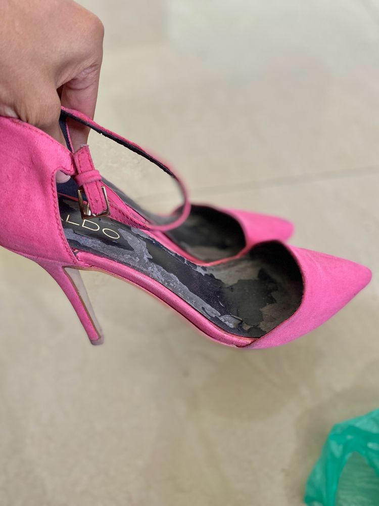 Aldo Pink Pointed Heels