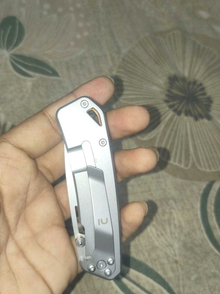 Decathlon Folding Pocket Knife - Silver