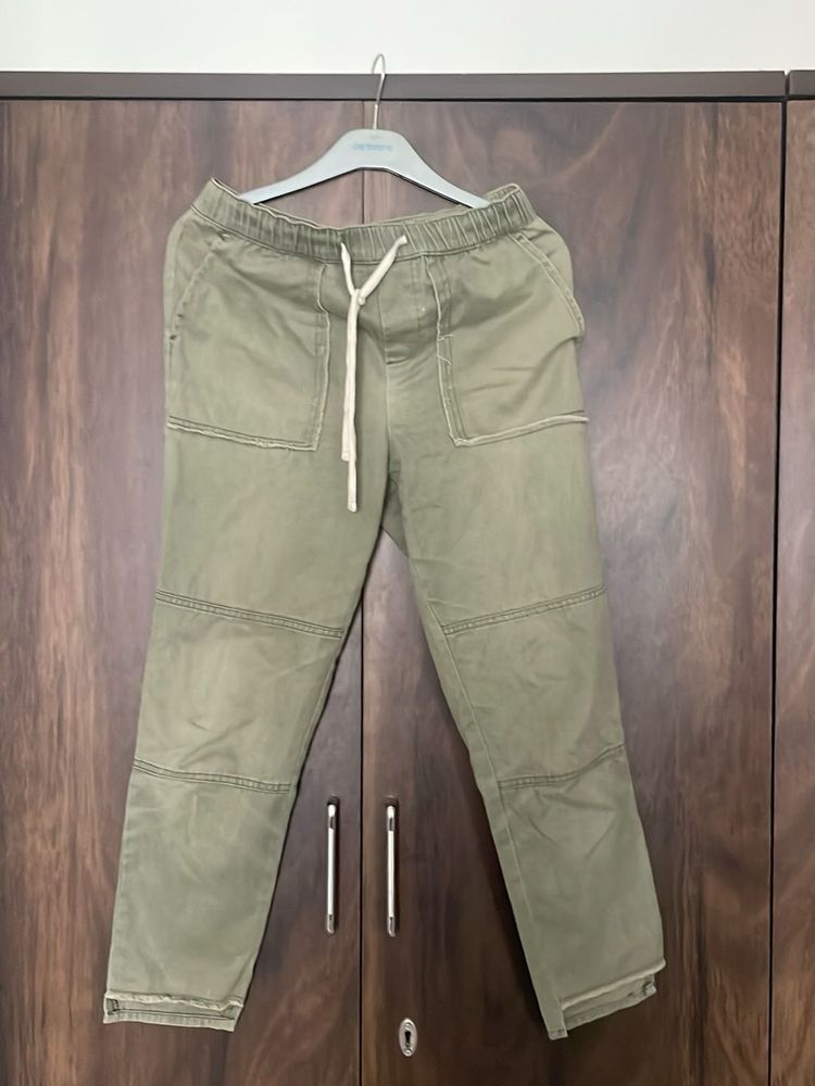 Olive Green Utility Pants