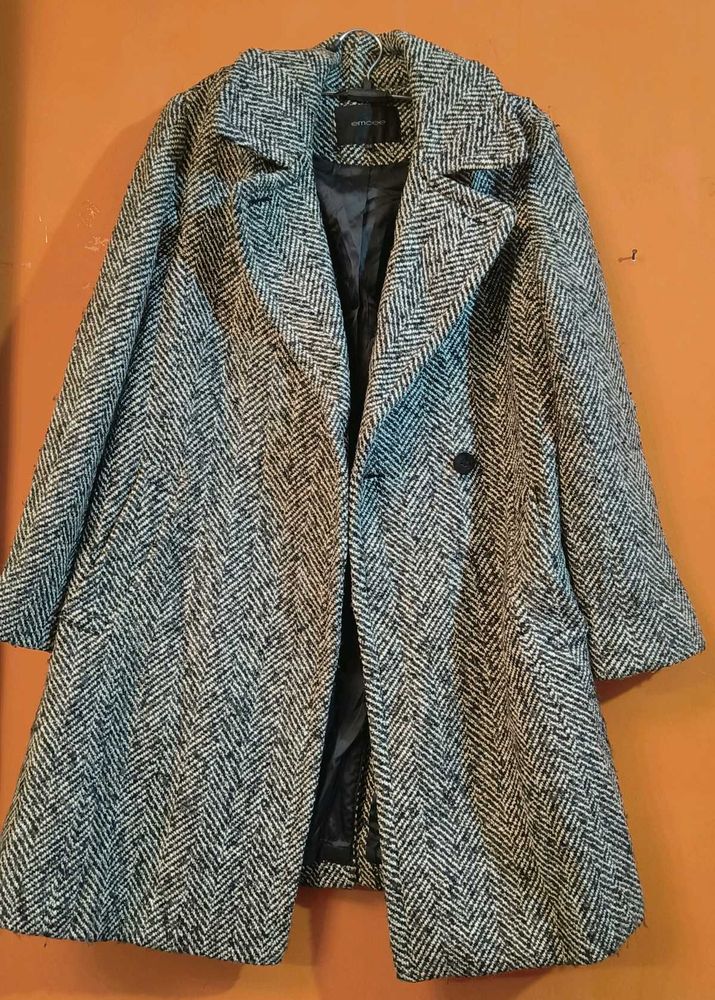 STYLISH GREY LONG COAT