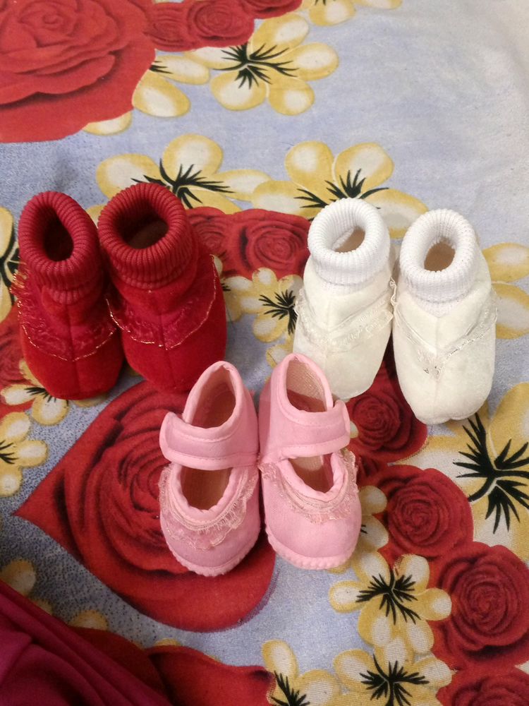 🤩Velvet Baby Boots