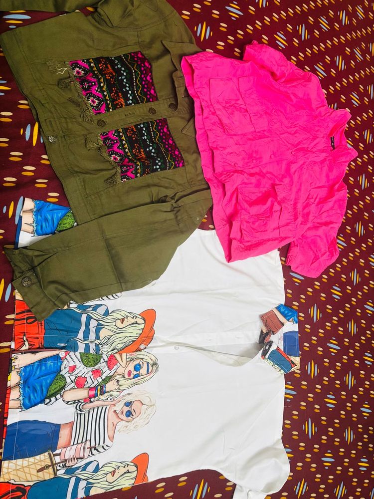 Stylish Tops Bundle of 3 (get three as freebee