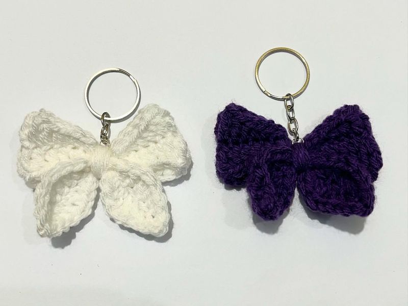 2 Crochet Keychain