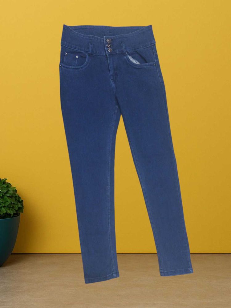 N@37 Size-28 Dark Blue Denim Jeans