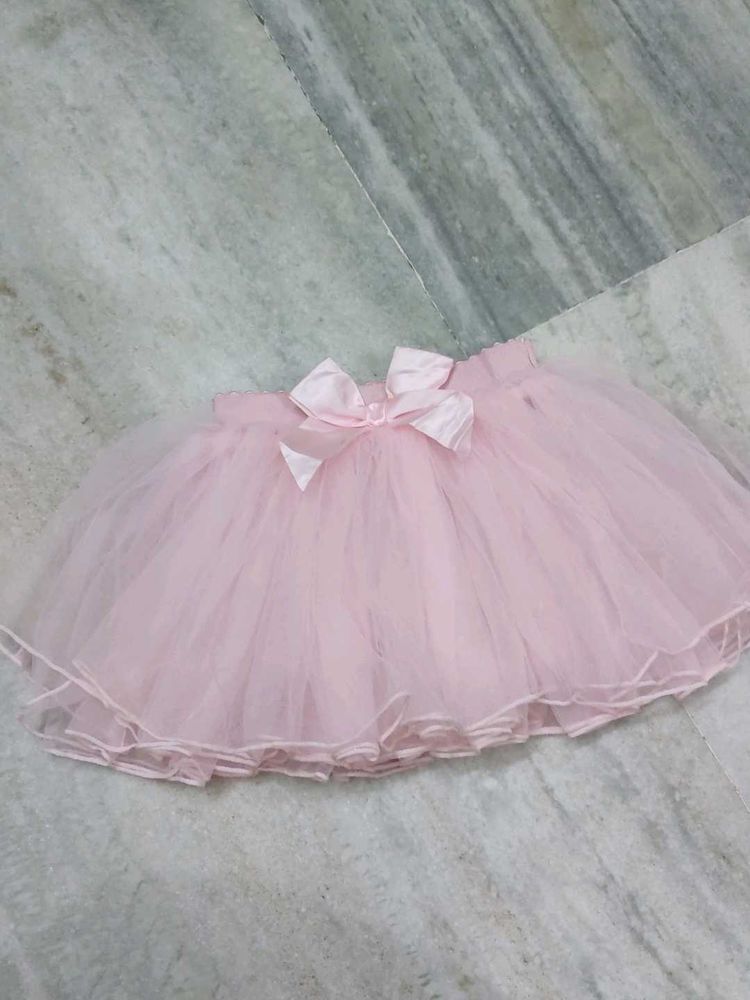 Pink Tulle Skirt