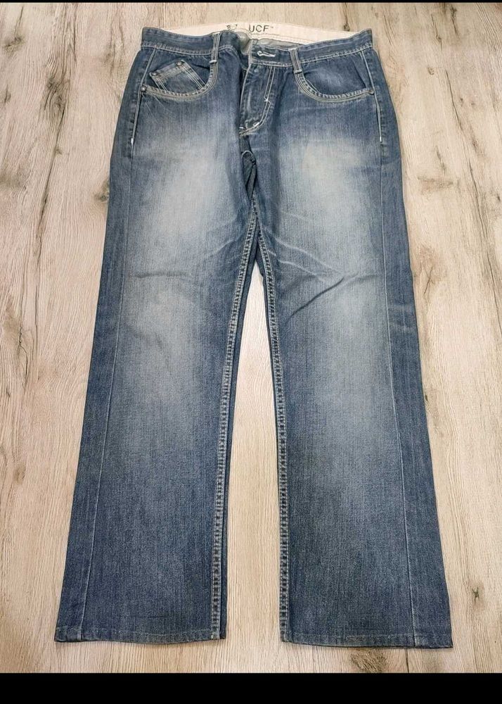 Sc2420 Ucf Stylish Blue Jeans Size 34
