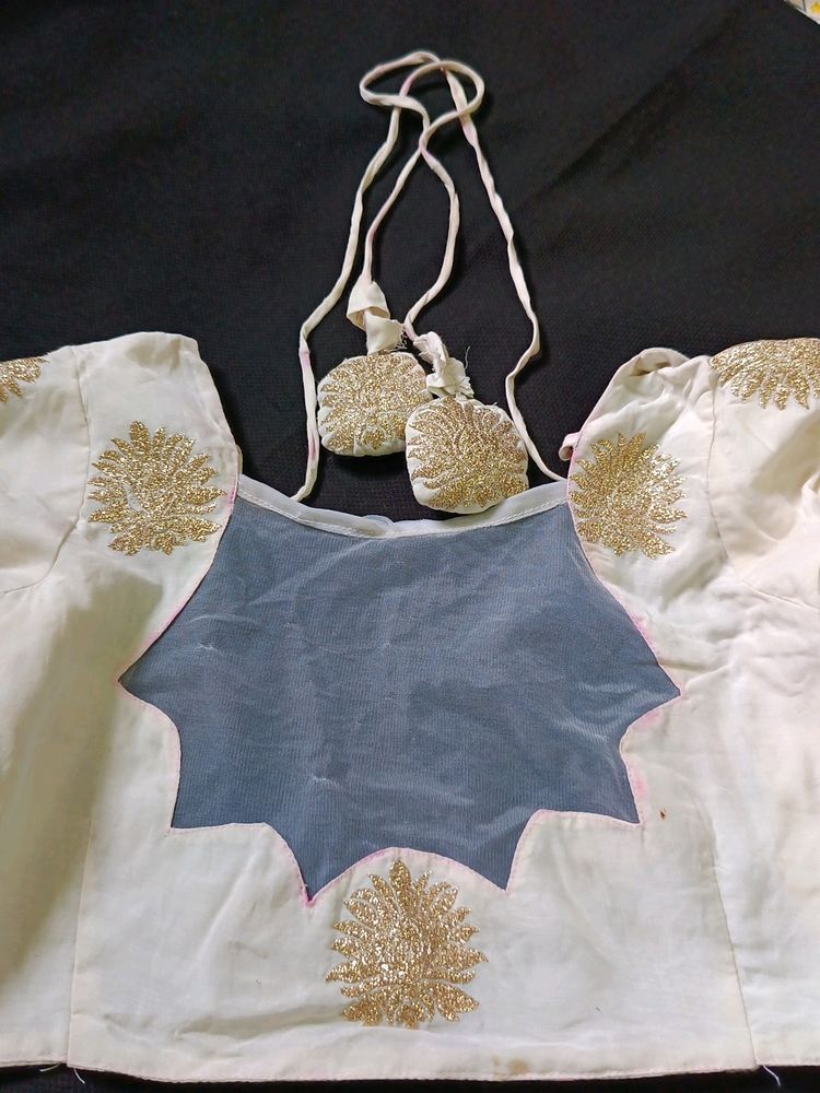 Embroidered Blouse For Saree And Lehenga