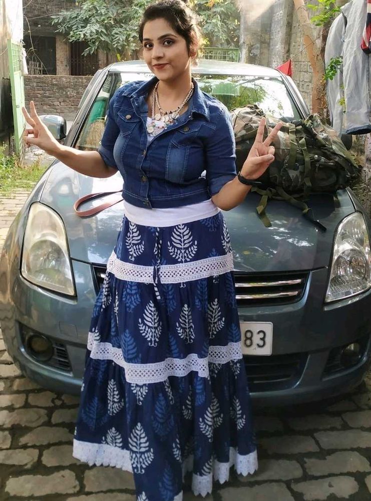 One Time Used Beautiful Skirt