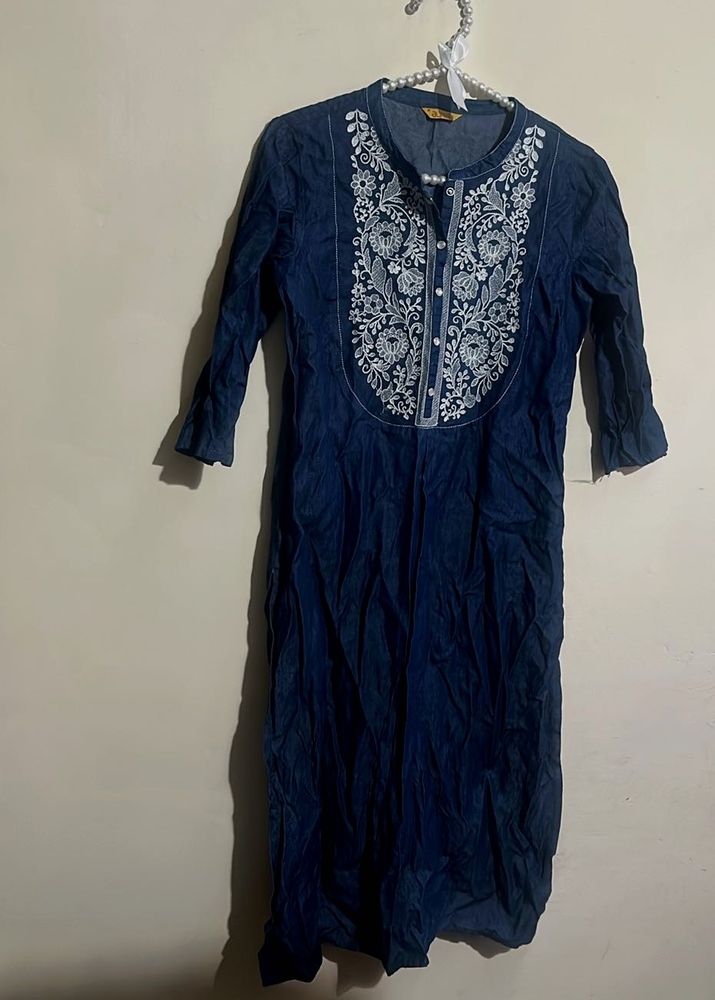 Aurelia Denim Kurti