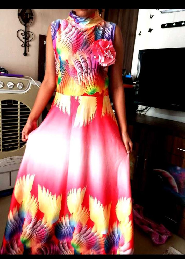 Colorful Maxi Dress
