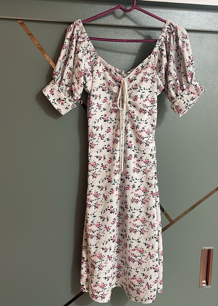 Floral Mini Dress - Cute &amp; Trendy!