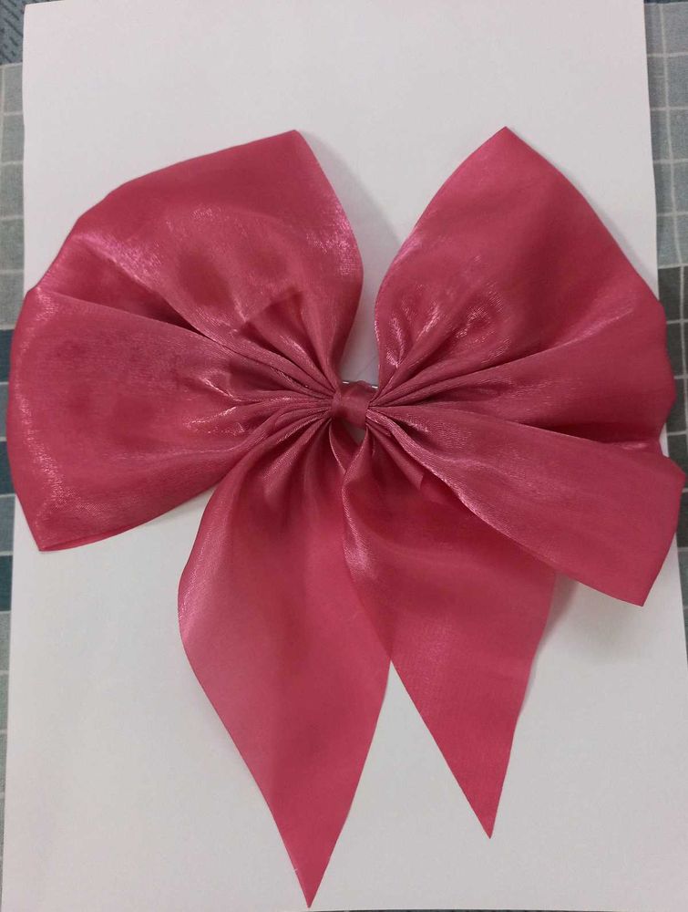 Large Hair Bow Clip