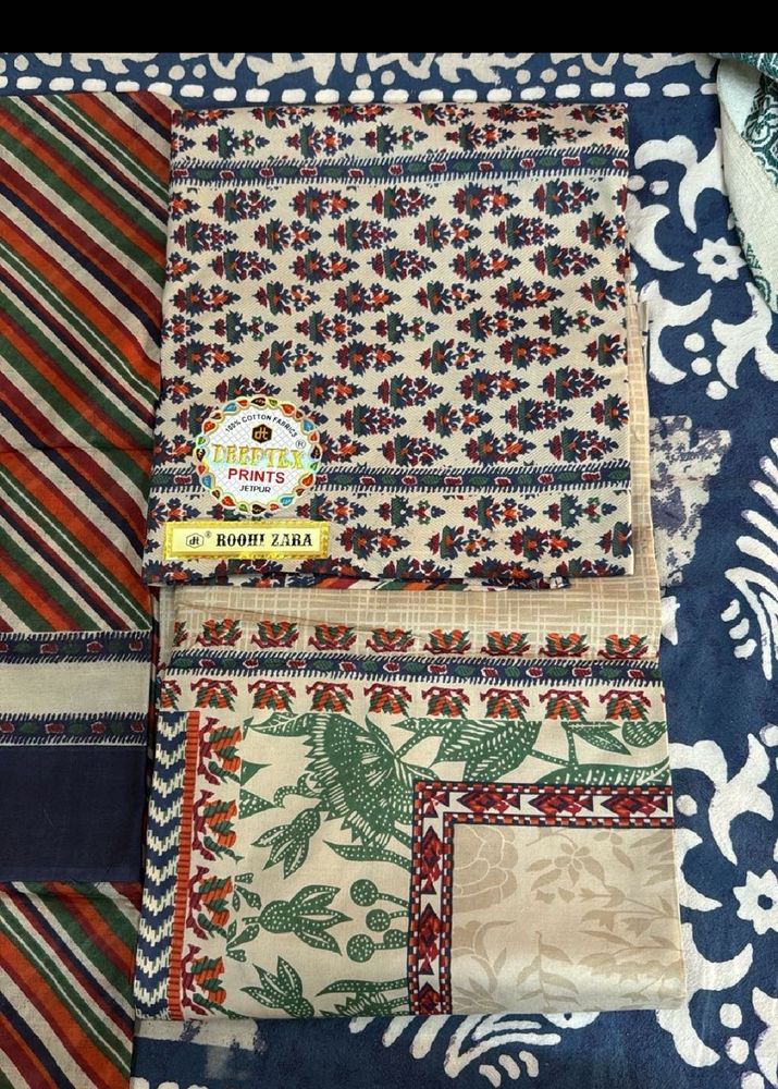 Premium 100% Cotton Suit Material
