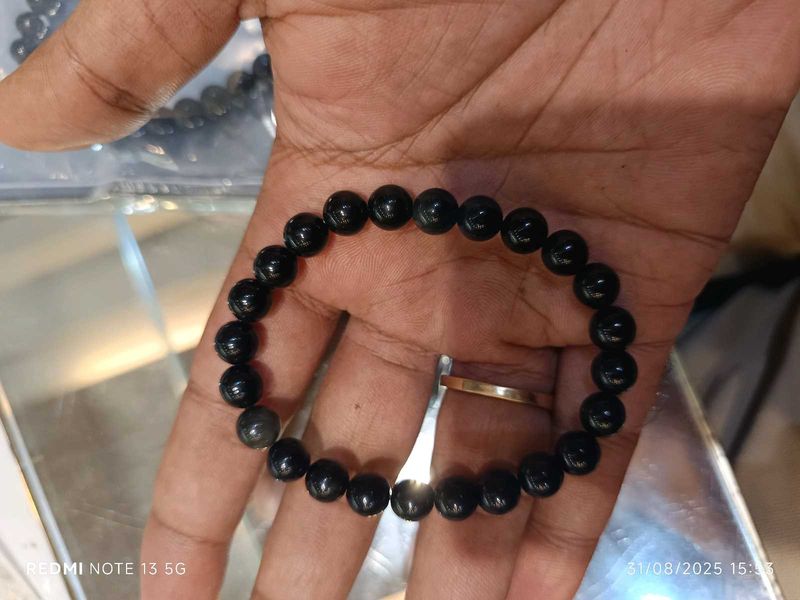 Black Onyx Beaded Bracelet