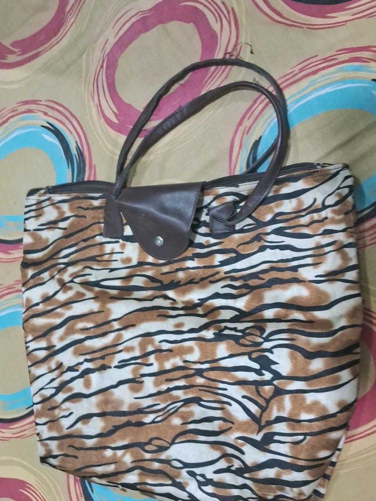 Animal Print Tote Bag