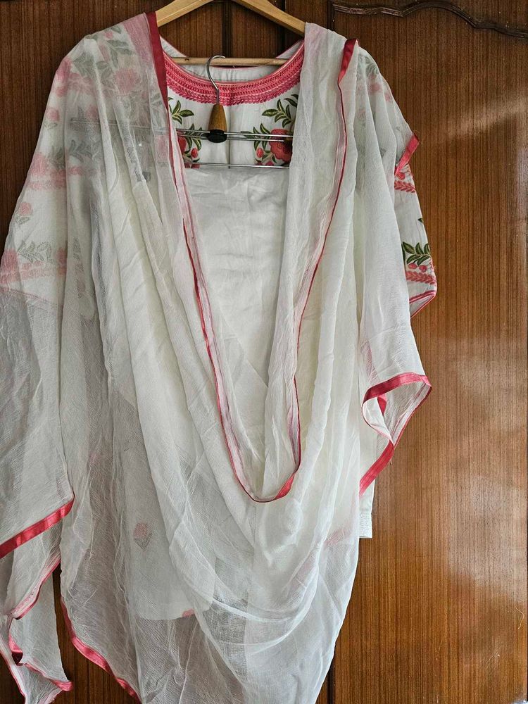 Punjabi Embroidered Suit Set